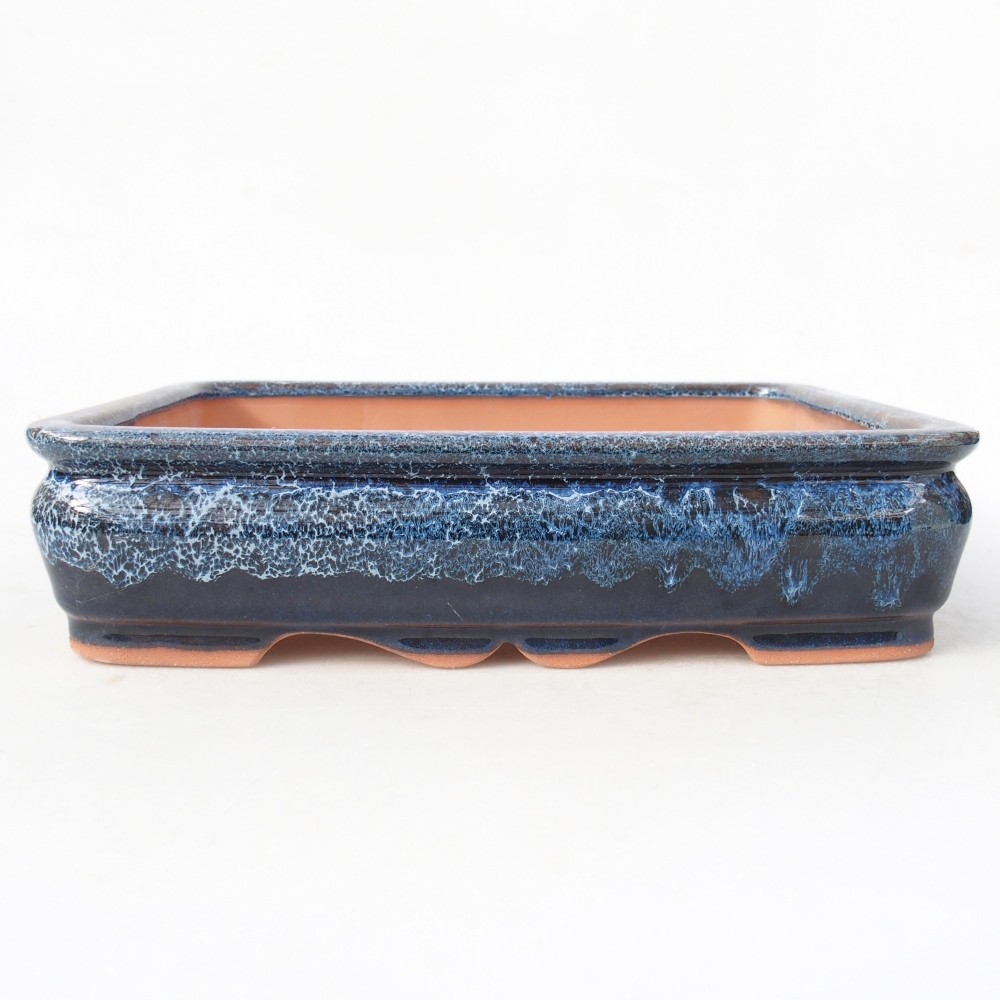 Schale 22 x 26,5 x 4 cm blau