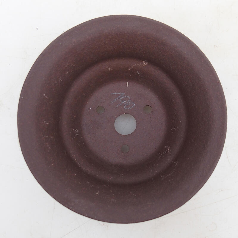 Bonsaischale 10,5 x 10,5 x 4,5 cm, Farbe braun