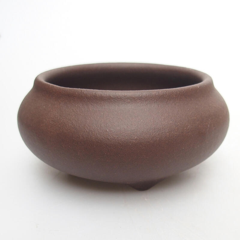 Bonsaischale 10 x 10 x 5 cm, Farbe braun