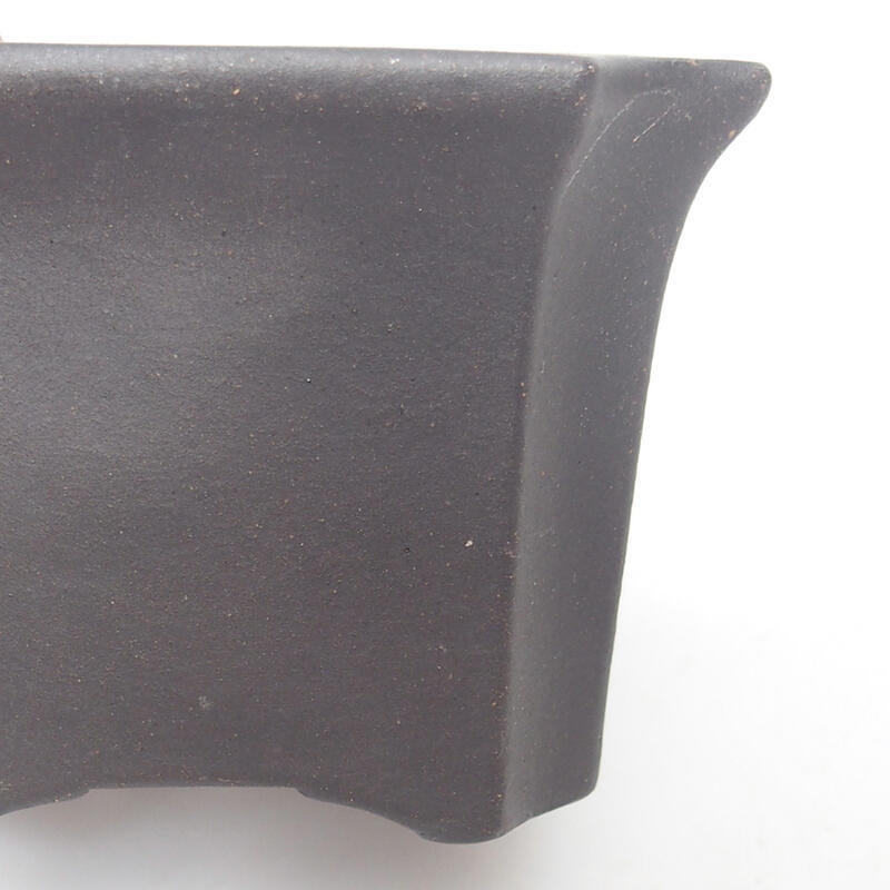 Bonsaischale 10 x 10 x 7 cm, Farbe schwarz