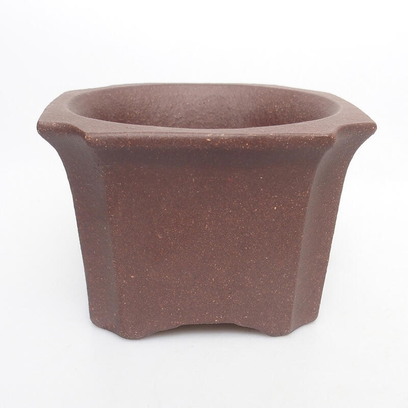 Bonsaischale 10 x 10 x 7 cm, Farbe braun