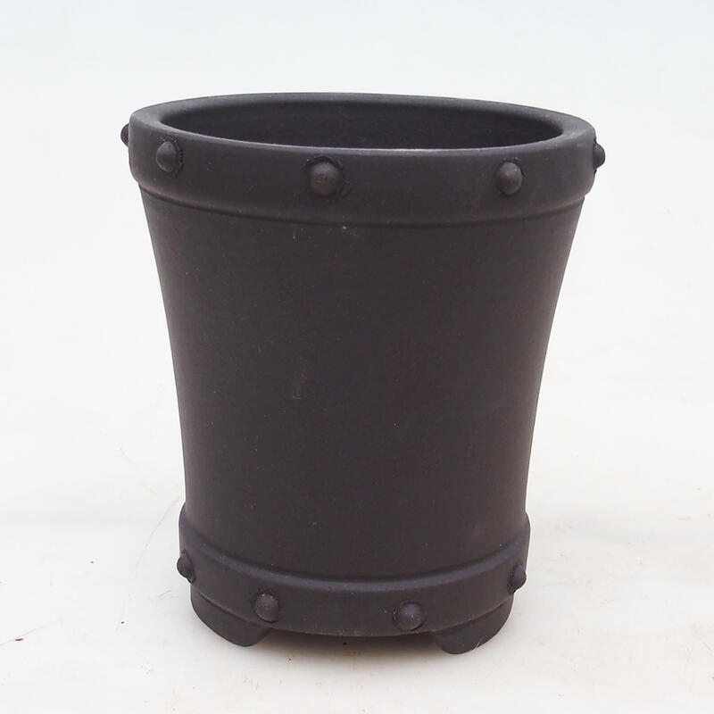 Bonsaischale 11 x 11 x 11,5 cm, Farbe braun