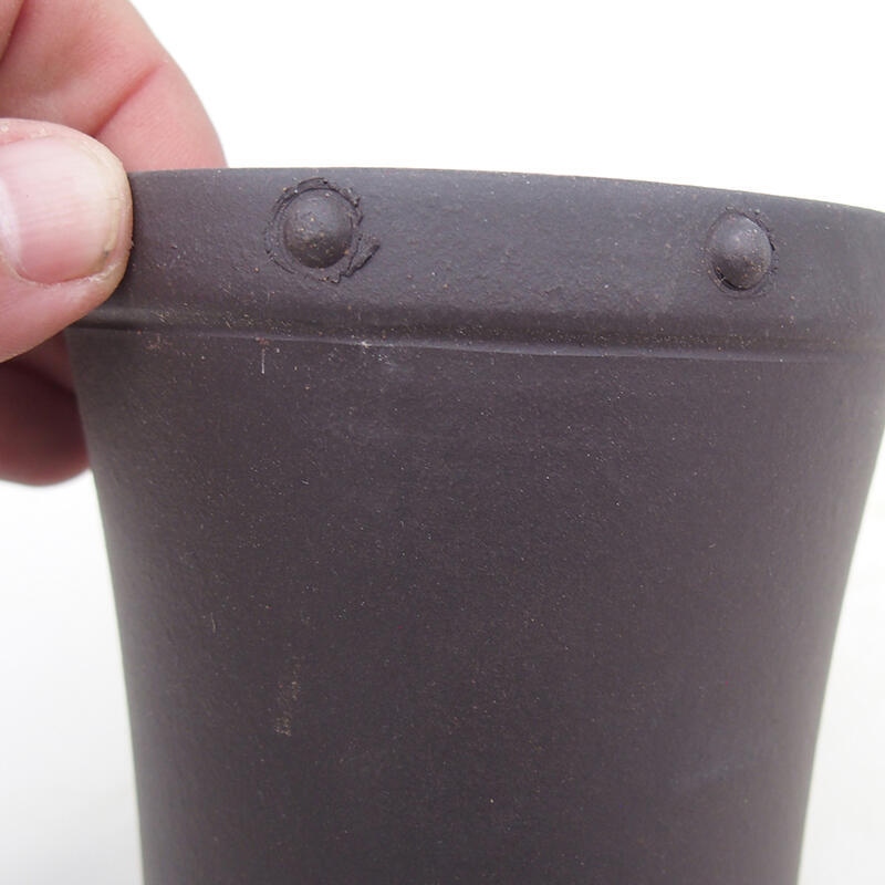 Bonsaischale 11 x 11 x 11,5 cm, Farbe braun
