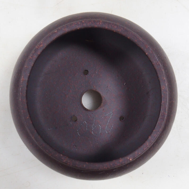 Bonsaischale 13 x 13 x 7 cm, Farbe braun