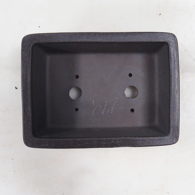Bonsaischale 14,5 x 10,5 x 5 cm, Farbe braun