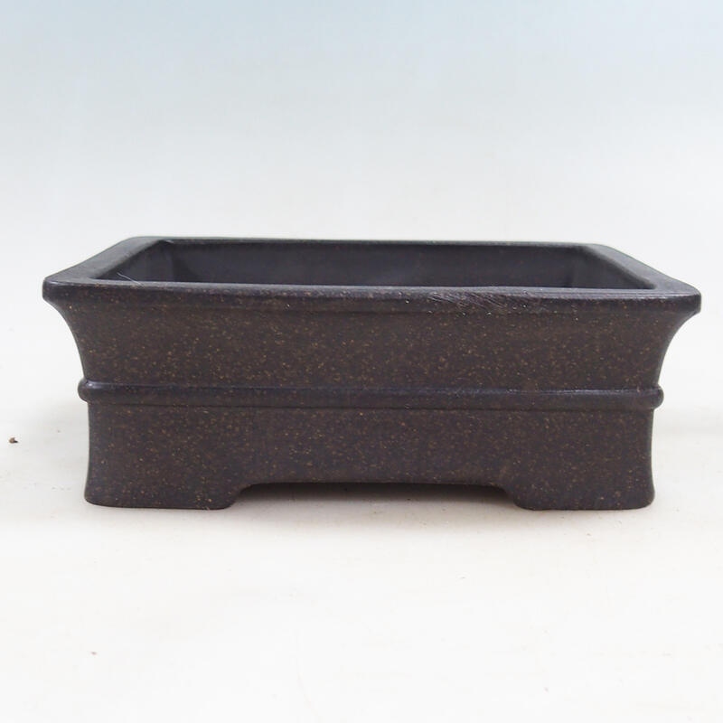 Bonsaischale 14,5 x 10,5 x 5 cm, Farbe braun