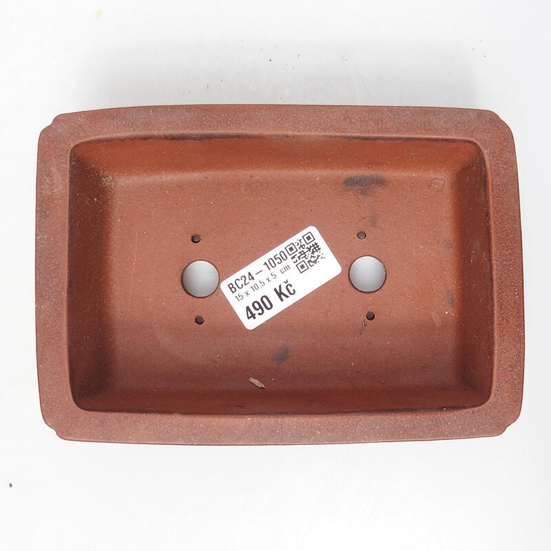 Bonsaischale 14,5 x 10 x 5 cm, Farbe braun