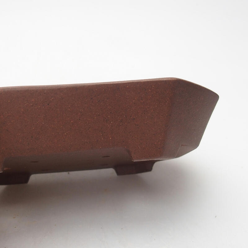 Bonsaischale 14 x 10 x 3 cm, Farbe braun