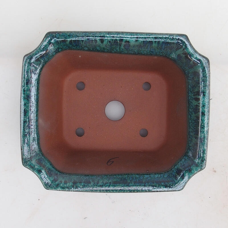 Bonsaischale 14 x 12 x 6 x cm, Farbe grün
