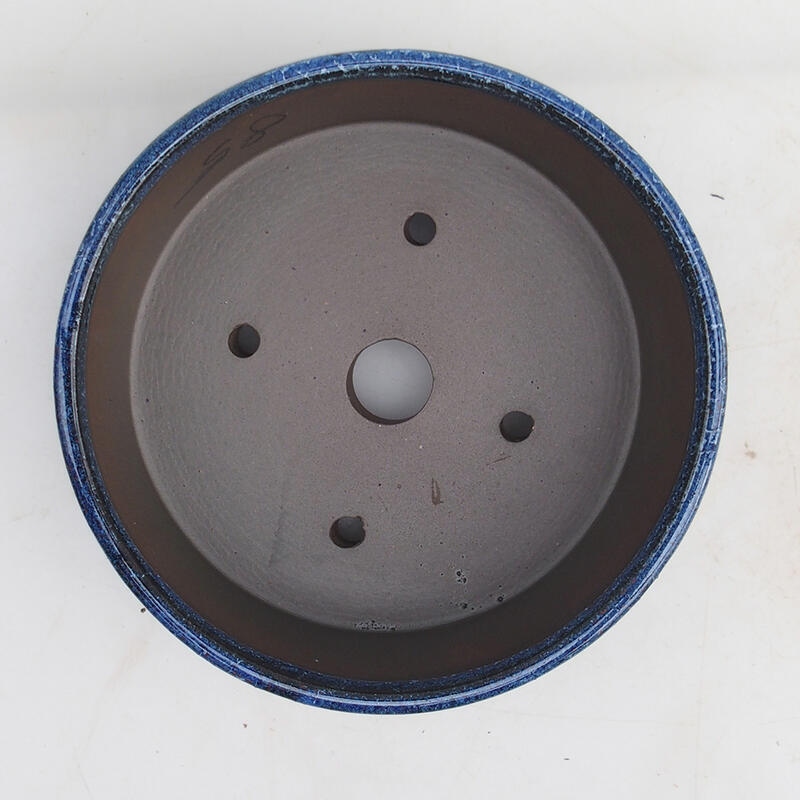 Bonsaischale 14 x 14 x 5,5 cm, Farbe blau