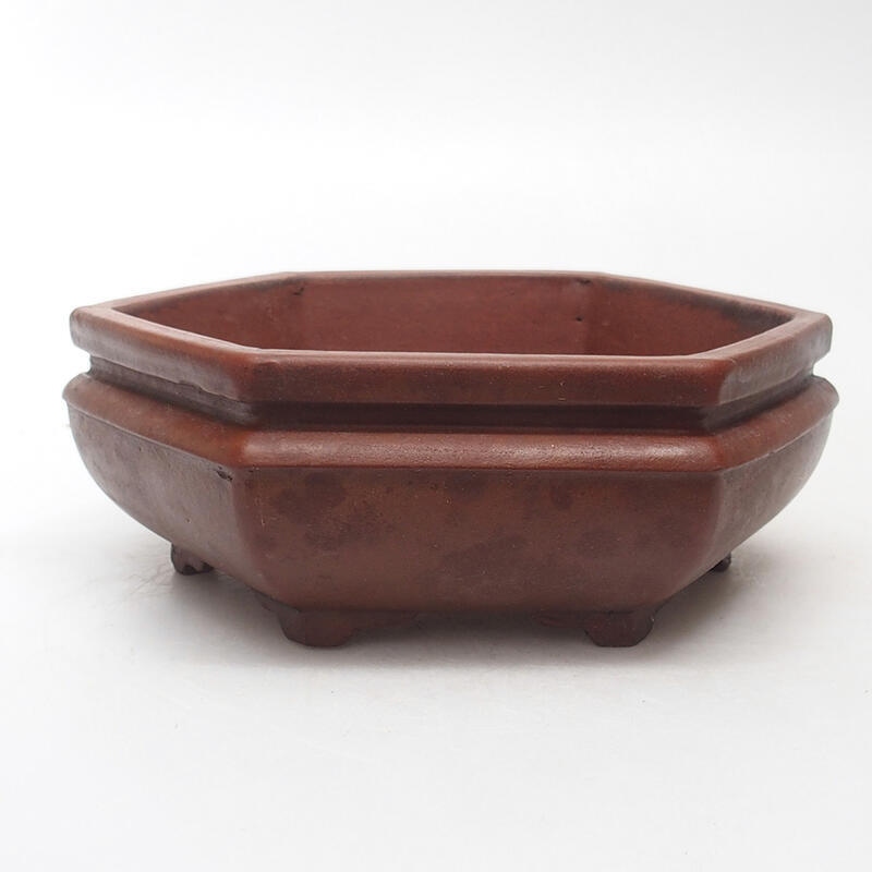 Bonsaischale 15 x 14 x 5,5 cm, Farbe braun