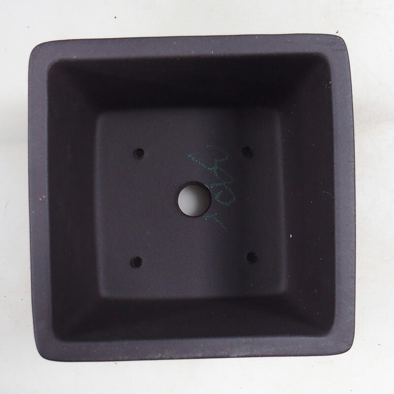 Bonsaischale 15 x 15 x 11,5 cm, Farbe schwarz