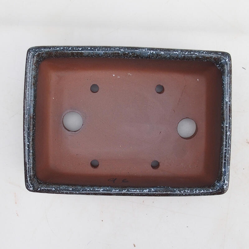 Bonsaischale 16 x 11,5 x 4,5 cm, Farbe Burgund