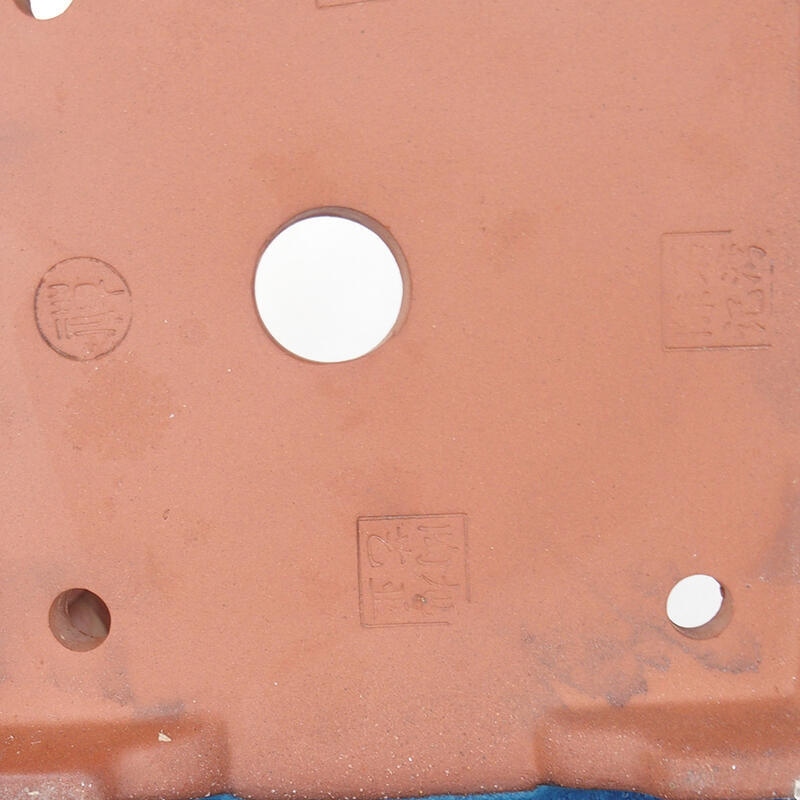 Bonsaischale 16 x 16 x 9,5 cm, Farbe braun