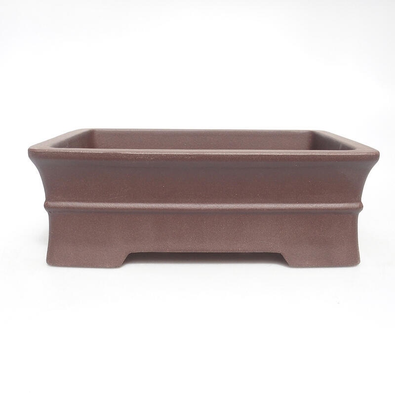 Bonsaischale 20,5 x 15,5 x 7 cm, Farbe braun
