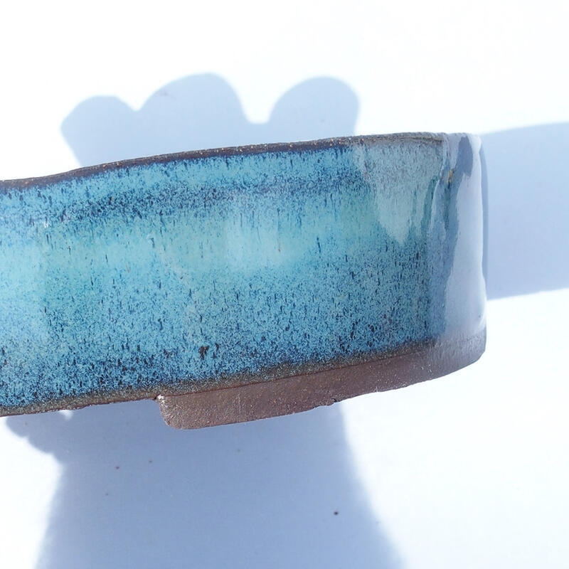Bonsaischale 20 x 14 x 4,5 cm Farbe blau
