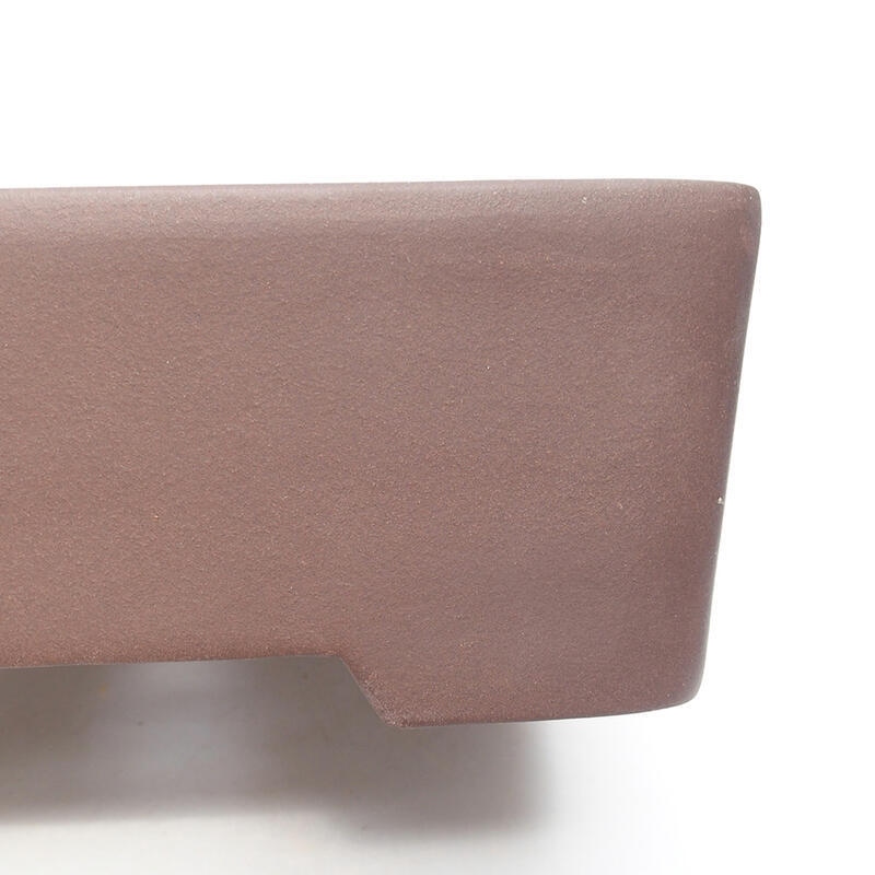 Bonsaischale 21 x 21 x 7,5 cm, Farbe braun