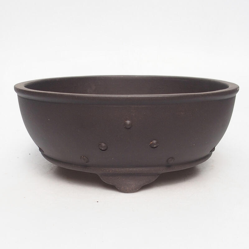 Bonsaischale 21 x 21 x 8 cm, Farbe schwarz