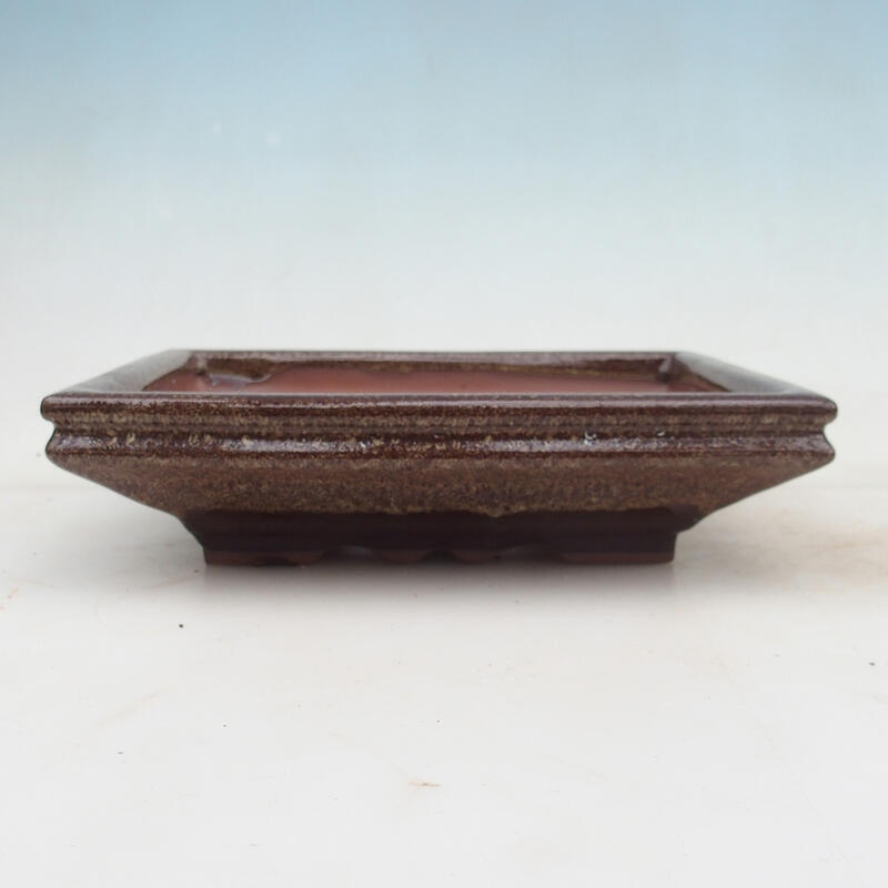 Bonsaischale 22 x 17 x 5,5 cm, Farbe braun