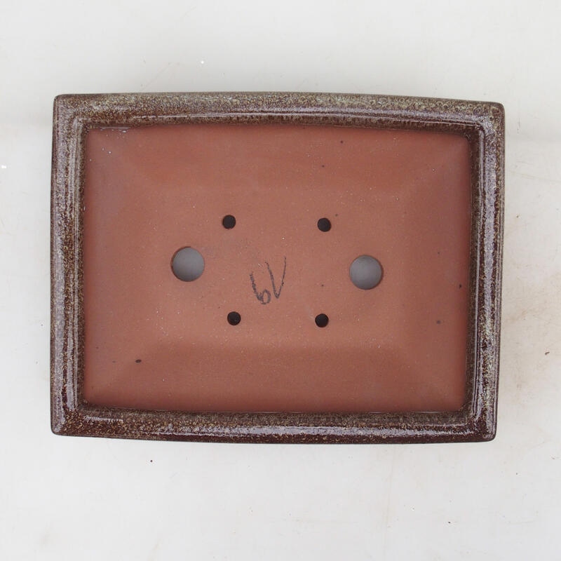 Bonsaischale 22 x 17 x 5,5 cm, Farbe braun