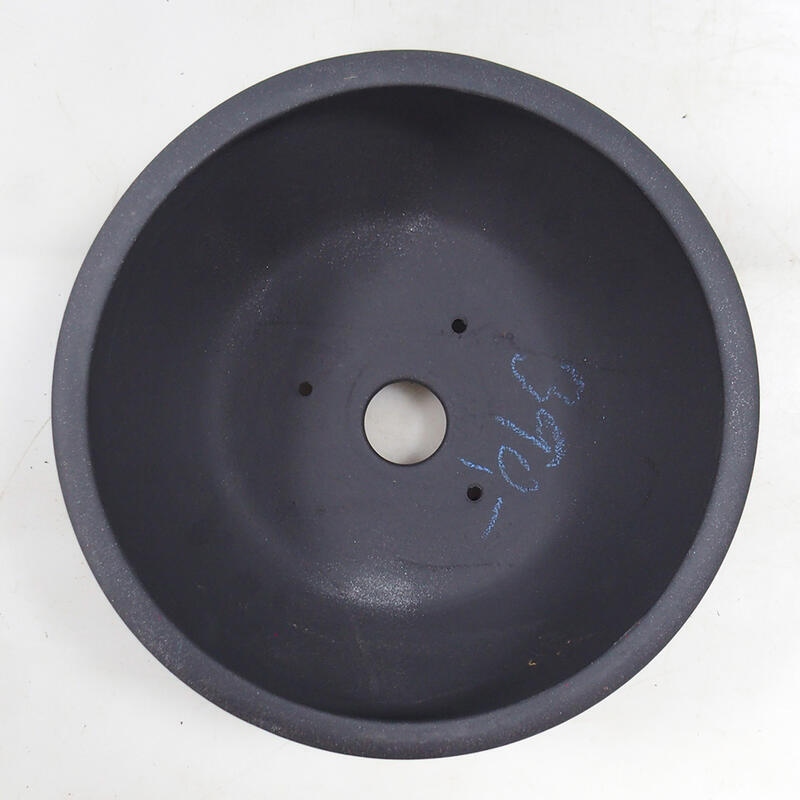 Bonsaischale 22 x 22 x 8,5 cm, Farbe schwarz