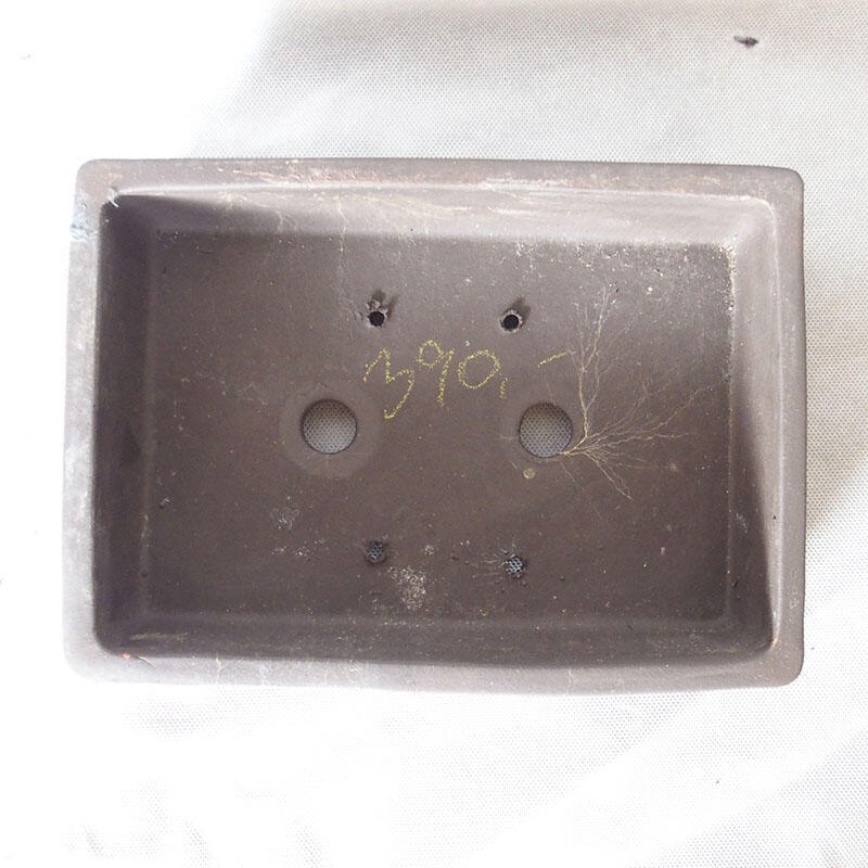 Bonsaischale 25,5 x 18 x 7,5 cm, graue Farbe