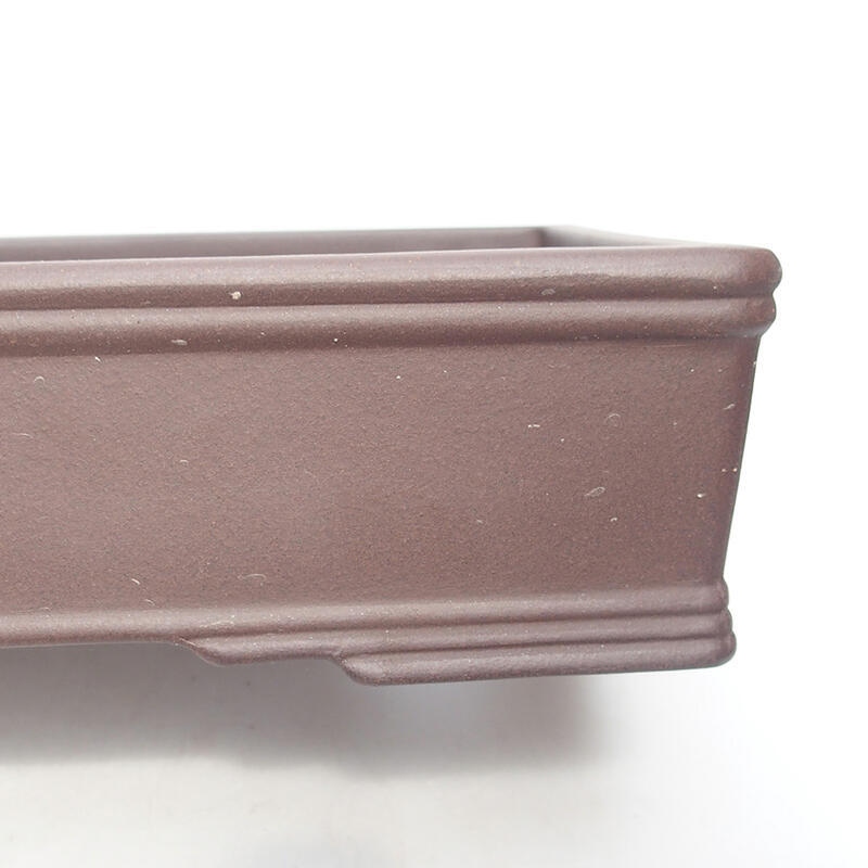 Bonsaischale 25,5 x 19 x 5,5 cm, Farbe braun
