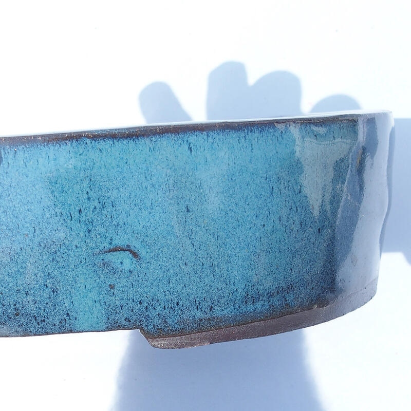 Bonsaischale 25 x 18 x 7,5 cm Farbe blau