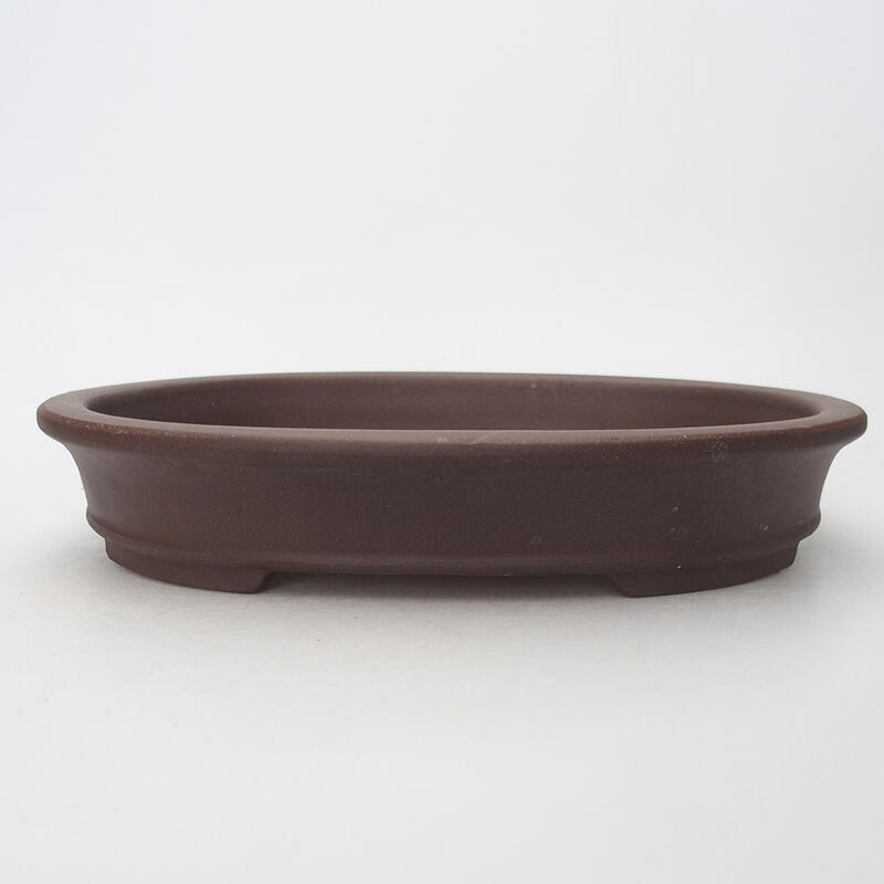 Bonsaischale 26 x 21 x 4,5 cm, Farbe braun