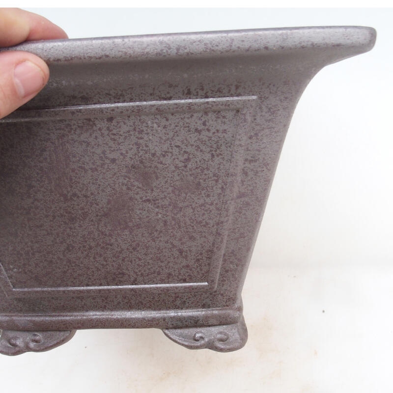 Bonsaischale 26 x 26 x 17 cm, naturfarben