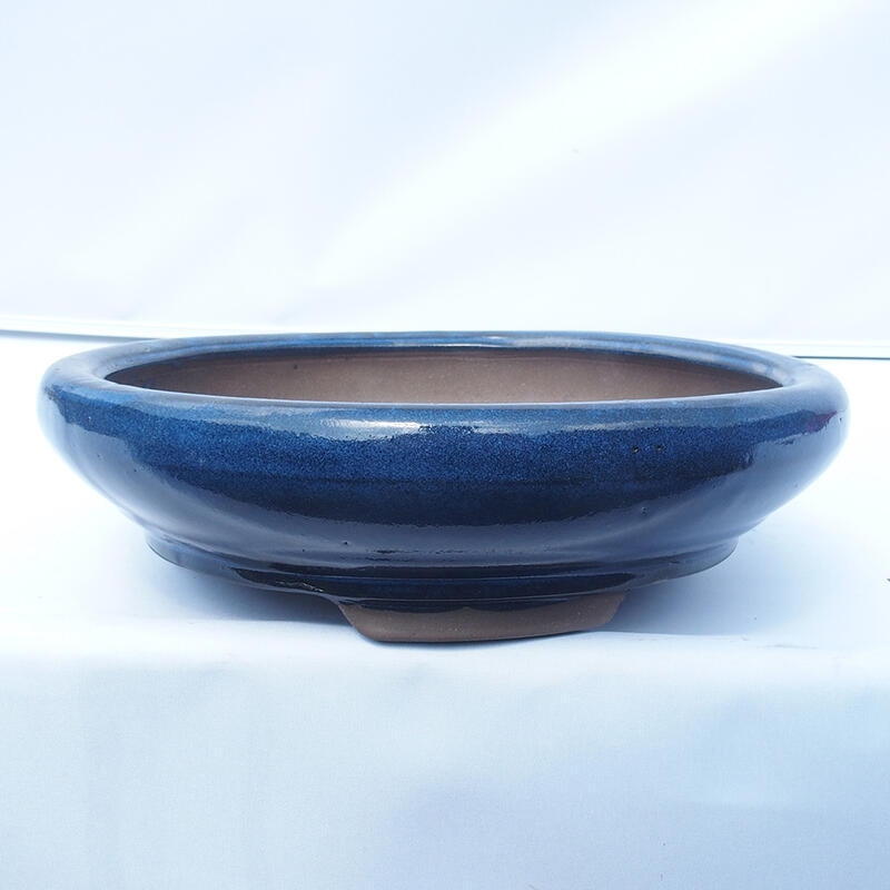 Bonsaischale 28 x 28 x 7 cm Farbe blau