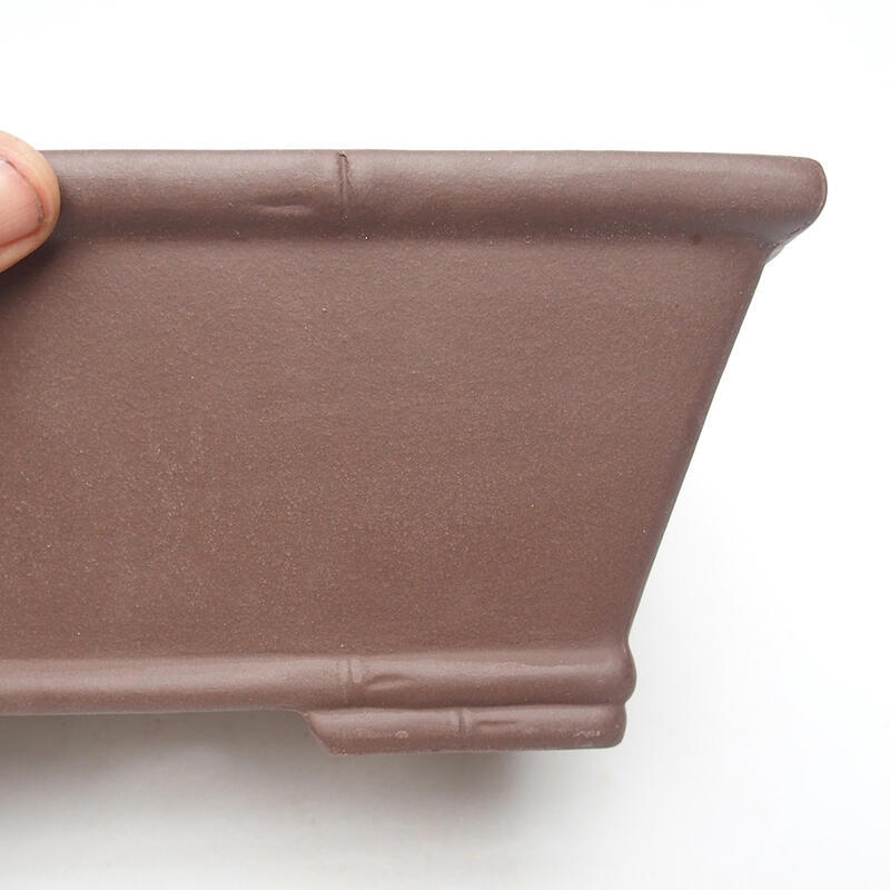 Bonsaischale 29 x 19 x 11 cm, Farbe braun