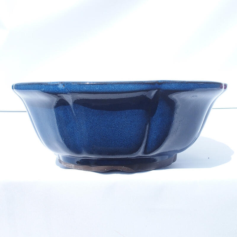 Bonsaischale 29 x 29 x 10 cm Farbe blau