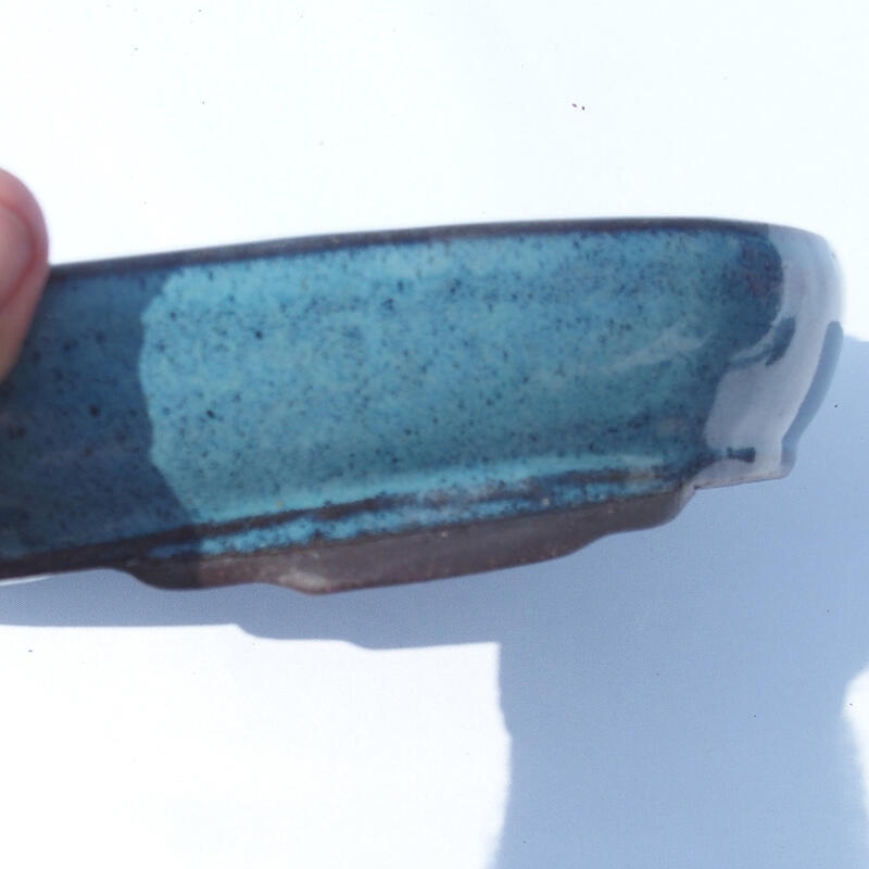Bonsaischale 30 x 20 x 5 cm Farbe blau