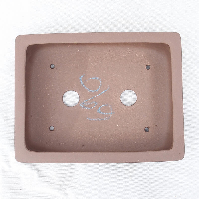 Bonsaischale 30 x 24 x 7 cm, Farbe braun