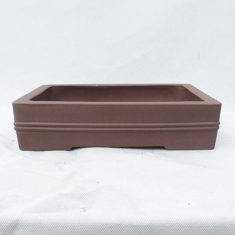 Bonsaischale 30 x 24 x 7 cm, Farbe braun