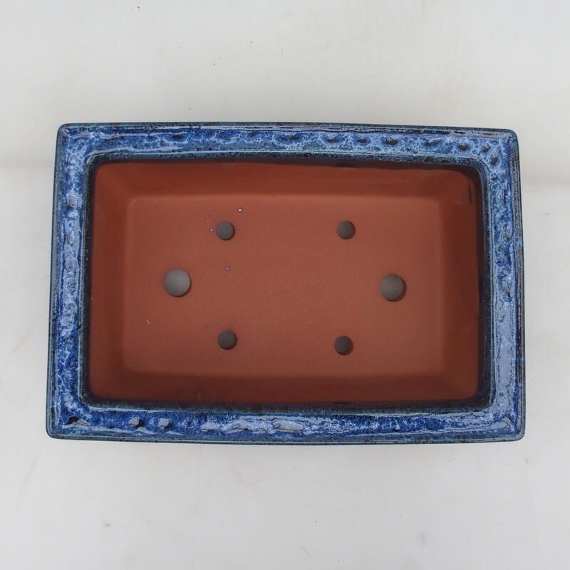 Bonsaischale 31 x 21 x 10 cm, Farbe blau