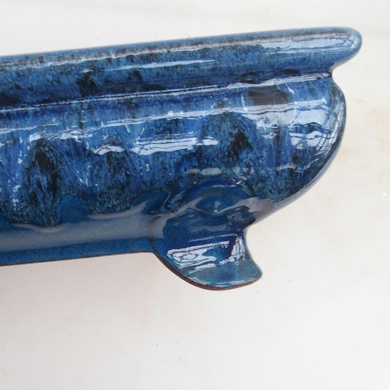 Bonsaischale 31 x 21 x 9,5 cm, Farbe blau