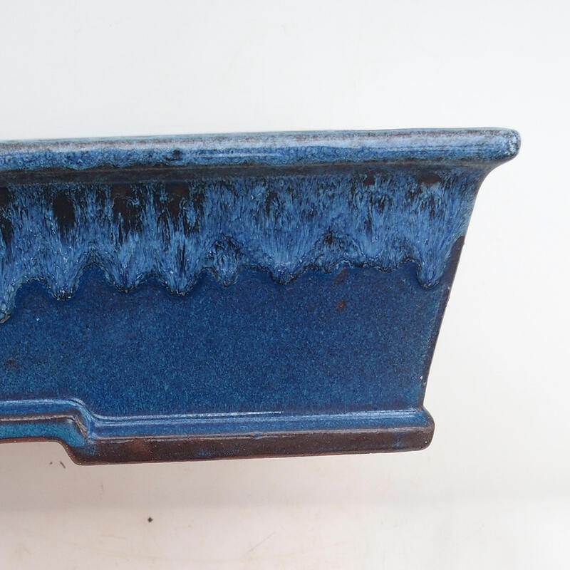 Bonsaischale 31 x 22 x 8 cm, Farbe blau