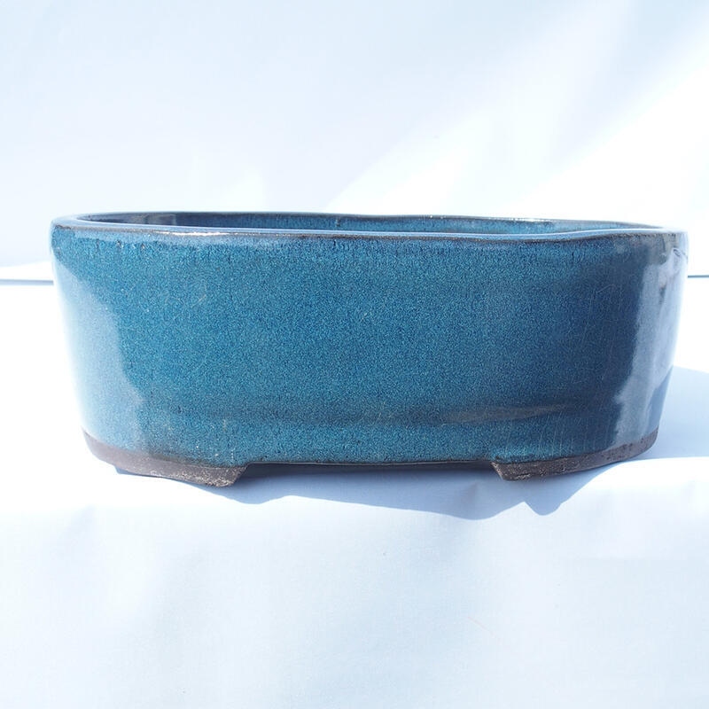 Bonsaischale 31 x 23 x 11 cm Farbe blau