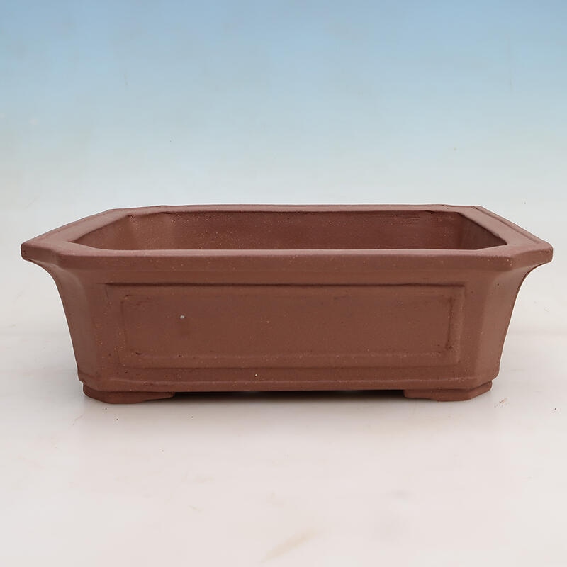 Bonsaischale 31 x 25 x 9,5 cm, Farbe braun