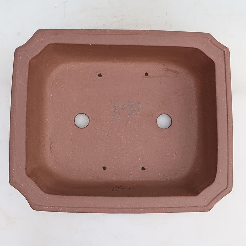 Bonsaischale 31 x 25 x 9,5 cm, Farbe braun