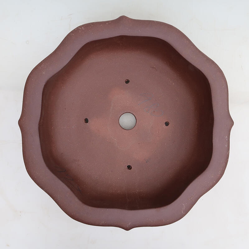 Bonsaischale 32 x 32 x 11 cm, Farbe braun