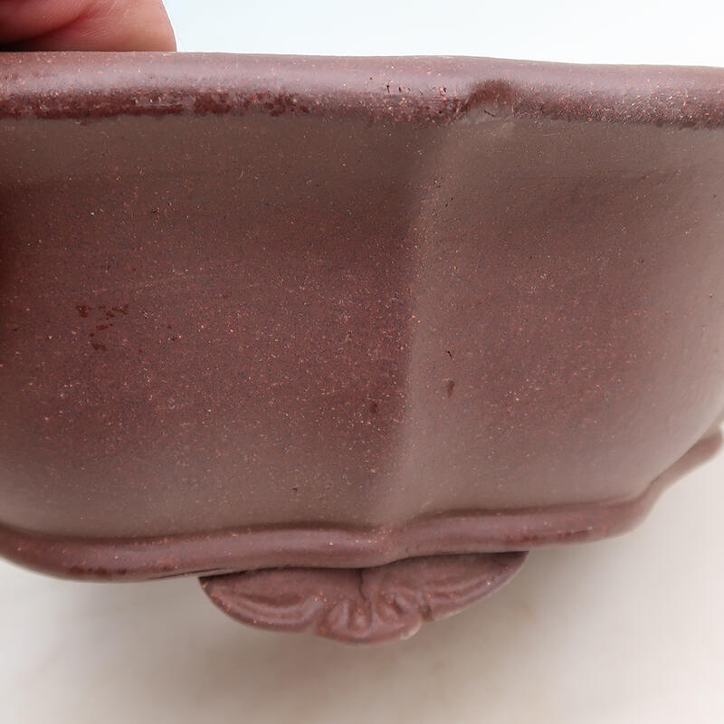 Bonsaischale 32 x 32 x 11 cm, Farbe braun
