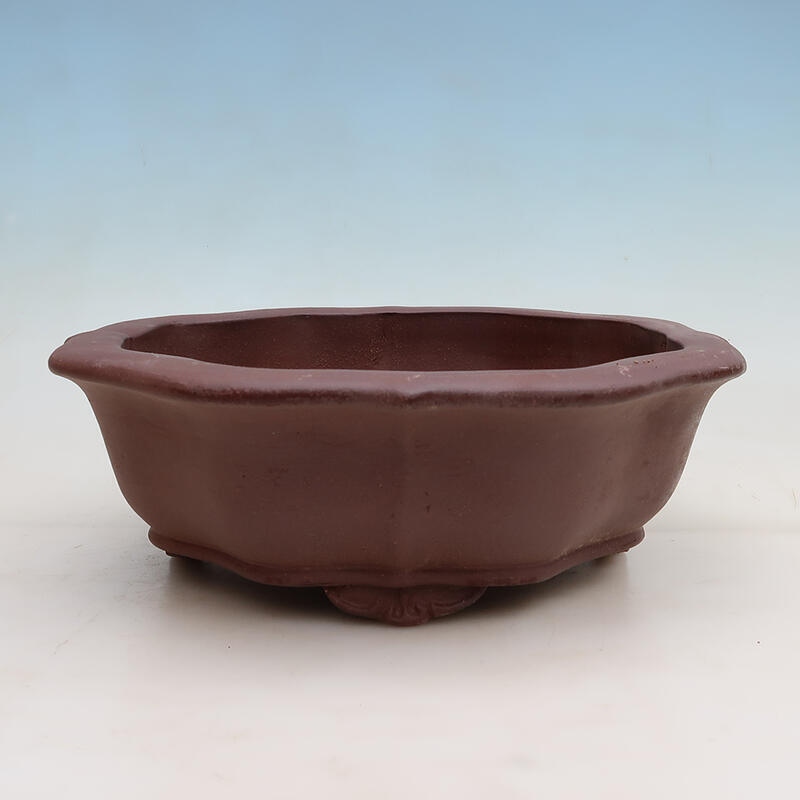Bonsaischale 32 x 32 x 11 cm, Farbe braun