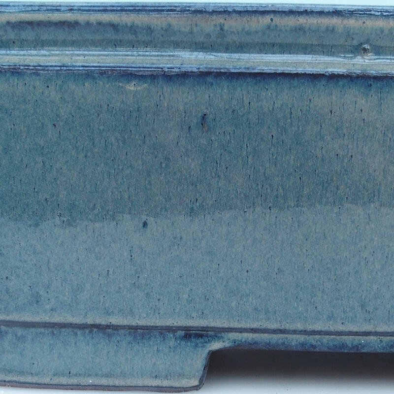 Bonsaischale 34 x 23 x 13,5 cm, Farbe blau-beige