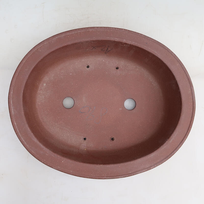 Bonsaischale 34 x 27,5 x 8 cm, Farbe braun