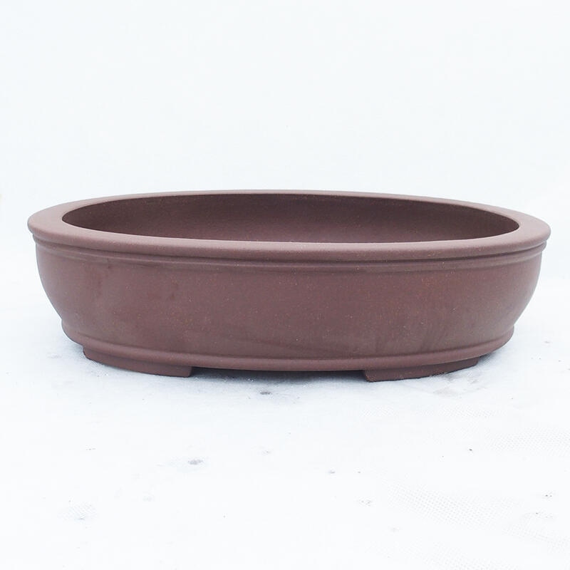 Bonsaischale 35 x 28 x 8,5 cm, Farbe braun