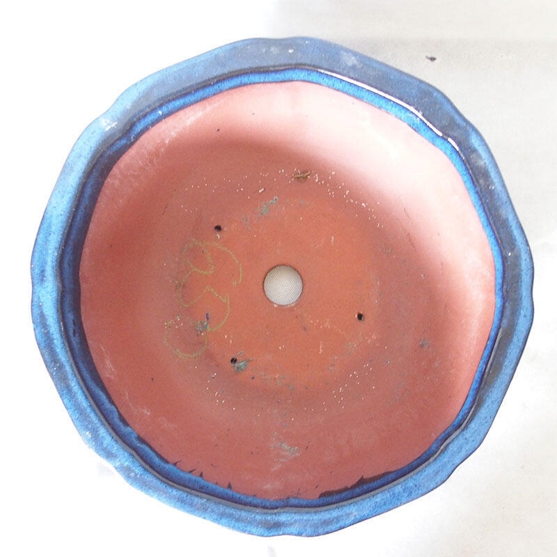 Bonsaischale 36 x 36 x 13 cm, Farbe blau