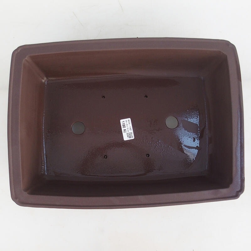 Bonsaischale 39 x 28 x 11 cm, Farbe braun